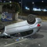 Torcedor do Cruzeiro morre em acidente após capotamento na Cristiano Machado, em BH