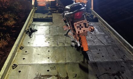 Polícia Militar recupera moto furtada em Formiga
