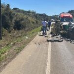 Pai e filho morrem em acidente na BR-153; mãe permanece internada em estado grave