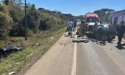 Pai e filho morrem em acidente na BR-153; mãe permanece internada em estado grave