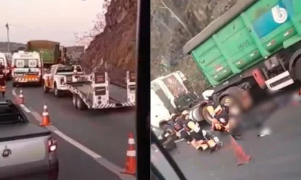 Motociclista morre em colisão na BR-381, em Ravena