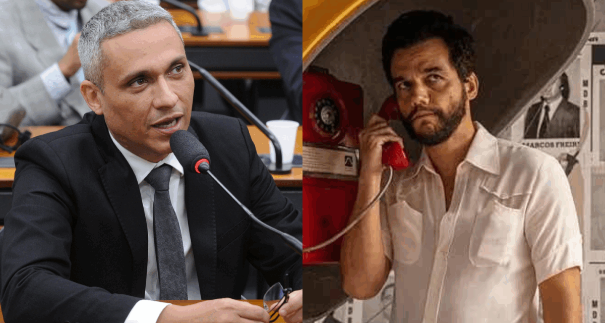 Deputado Gustavo Gayer pede sanções contra Wagner Moura nos EUA após críticas ao país e a Donald Trump