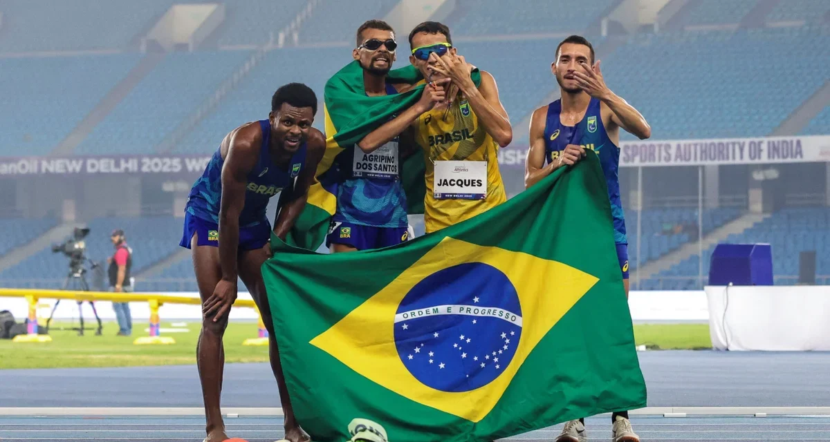 Brasil assume liderança no Mundial de Atletismo Paralímpico com 27 medalhas