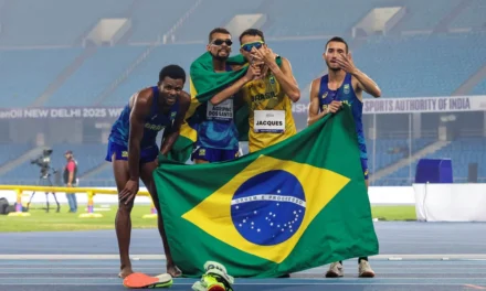 Brasil assume liderança no Mundial de Atletismo Paralímpico com 27 medalhas