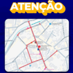 Atenção, motoristas: vias centrais de Formiga serão interditadas no dia 7