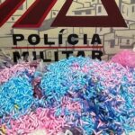 PM apreende 10 mil pinos de cocaína em operação em Ribeirão das Neves