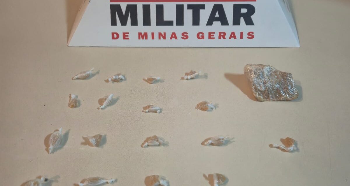 Adolescente é apreendido com drogas durante operação da PM em Formiga