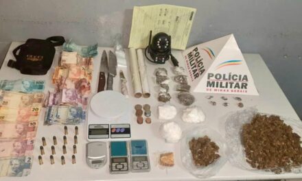 Três pessoas são presas por tráfico de drogas em Patos de Minas