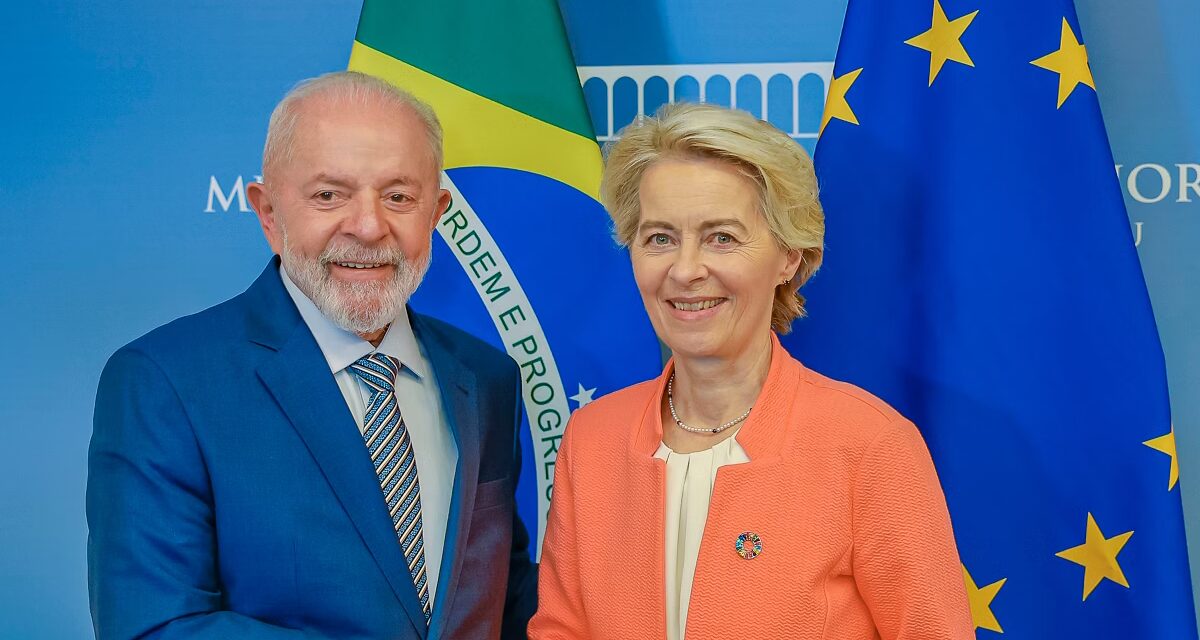 Lula conversa com Ursula von der Leyen sobre acordo Mercosul-União Europeia e COP30
