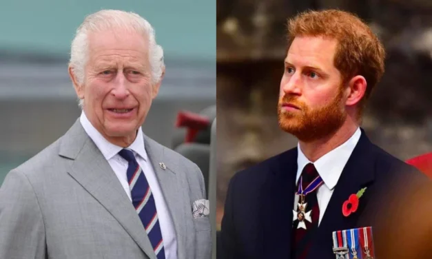 Príncipe Harry reencontra o rei Charles III após um ano e meio afastado da família real