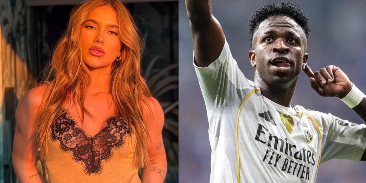 Virginia Fonseca visita estádio do Real Madrid e reacende rumores com Vini Jr.