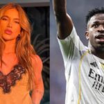 Virginia Fonseca visita estádio do Real Madrid e reacende rumores com Vini Jr.