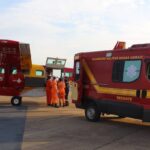 Paciente com queimaduras é transportada por avião do Suporte Aéreo de Vida em Divinópolis
