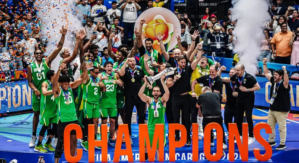 Brasil conquista título da AmeriCup após 16 anos e vence Argentina na final