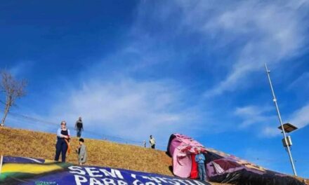 Manifestantes protestam em Brasília pedindo condenação de Bolsonaro