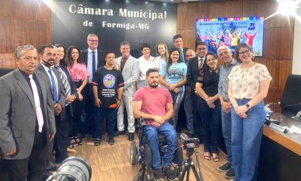 Câmara de Formiga celebra o “Dia Nacional da Luta da Pessoa com Deficiência”