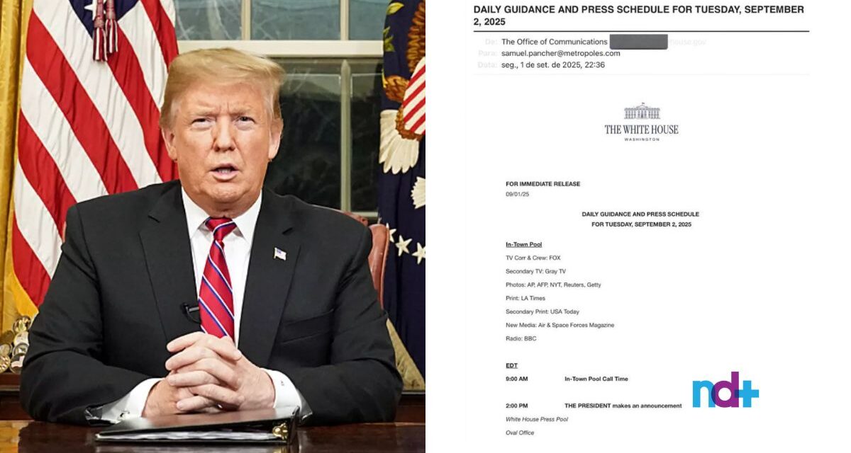 Donald Trump fará pronunciamento na Casa Branca