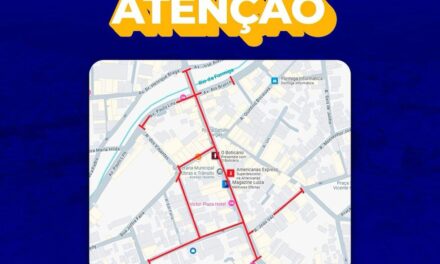Atenção, motoristas: vias centrais de Formiga serão interditadas no dia 7