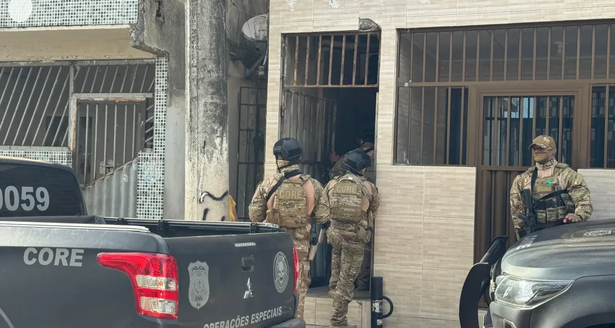 Operação contra crime organizado na Bahia deixa quatro mortos e 14 presos
