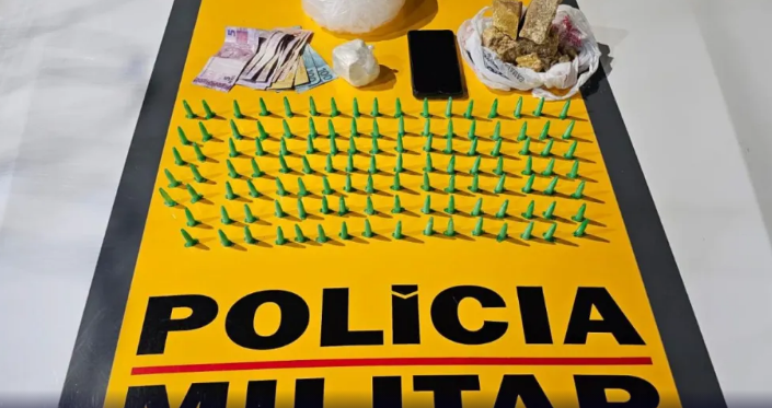 Motorista de aplicativo é preso em flagrante por transporte de drogas em MG