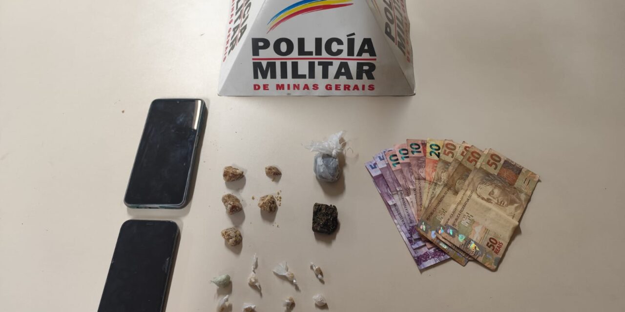 Suspeito de tráfico é preso com drogas e dinheiro em Formiga (MG)