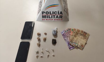 Suspeito de tráfico é preso com drogas e dinheiro em Formiga (MG)