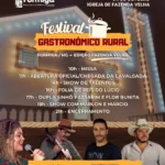 “Festival Gastronômico Rural” celebrará fé, cultura e tradição neste sábado (4) na Fazenda Velha