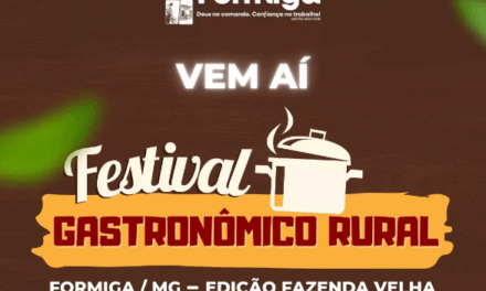 Festival Gastronômico Rural será realizado na Fazenda Velha em 4 de outubro