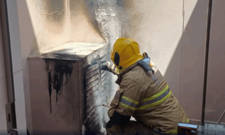 Risco de explosão é controlado por Bombeiros e Guarda Municipal em imóvel de São Sebastião do Paraíso