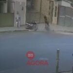 Câmera registra imagens de atropelamento de idoso em Formiga