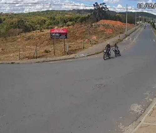 Acidente entre duas motos é registrado em Formiga