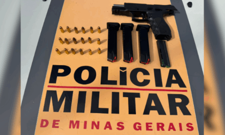 Fiscalização na MG-050 resulta em prisão por porte ilegal de arma