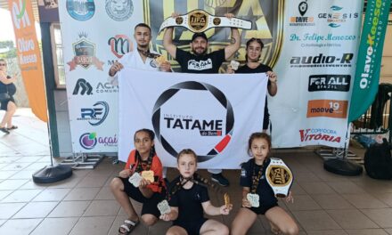 Atletas do Tatame do Bem conquistam 8 medalhas e dois cinturões em Belo Horizonte