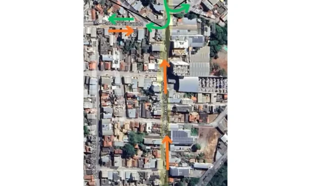 Rua Doutor Teixeira Soares passará a ter sentido único a partir de segunda-feira (29)