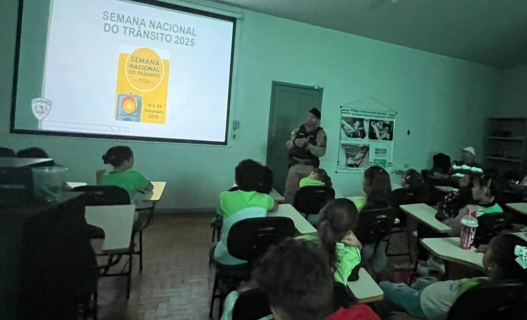 Polícia Militar encerra “Semana Nacional de Trânsito” com ações educativas em Formiga