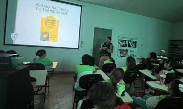 Polícia Militar encerra “Semana Nacional de Trânsito” com ações educativas em Formiga