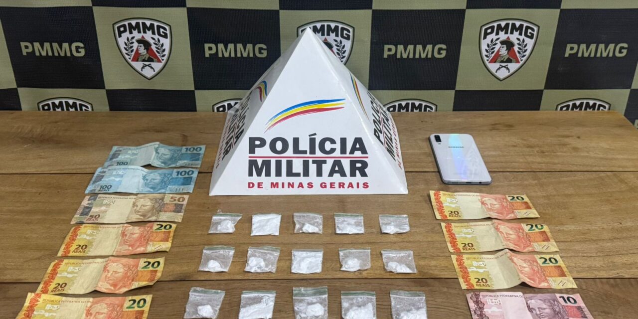 Homem é preso por tráfico de drogas nas proximidades da rodoviária de Bambuí