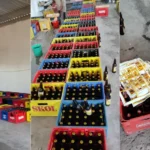 PM apreende mais de 3 mil garrafas de cerveja adulterada em galpão de Betim