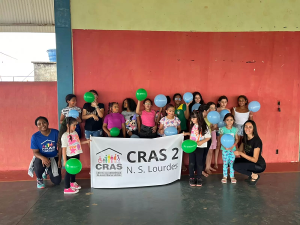 Semana de atividades anima o CRAS II com ações para crianças e idosos