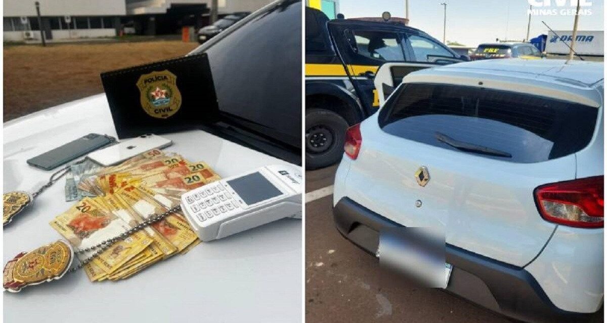 Dois homens são presos em flagrante por golpes em caixas eletrônicos no Triângulo Mineiro