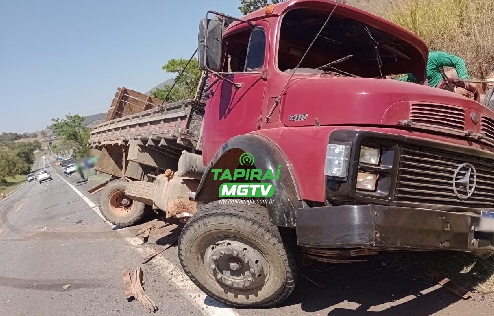 Grave acidente na MG-050 deixa uma vítima fatal em Capitólio