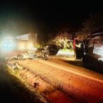 Idosa de 80 anos morre e quatro ficam feridos em acidente na BR-267