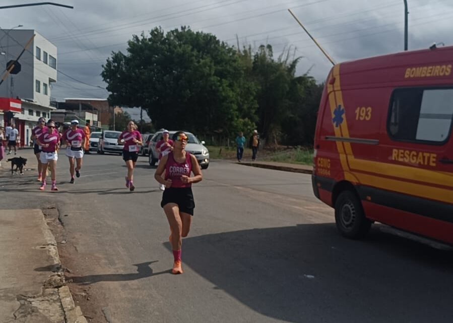 Bombeiros garantem segurança na 3ª Corrida da Mulher em Formiga