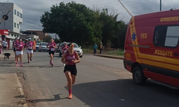 Bombeiros garantem segurança na 3ª Corrida da Mulher em Formiga