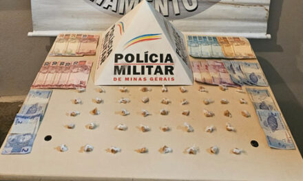 Polícia Militar prende suspeito com 43 pedras de crack em Formiga