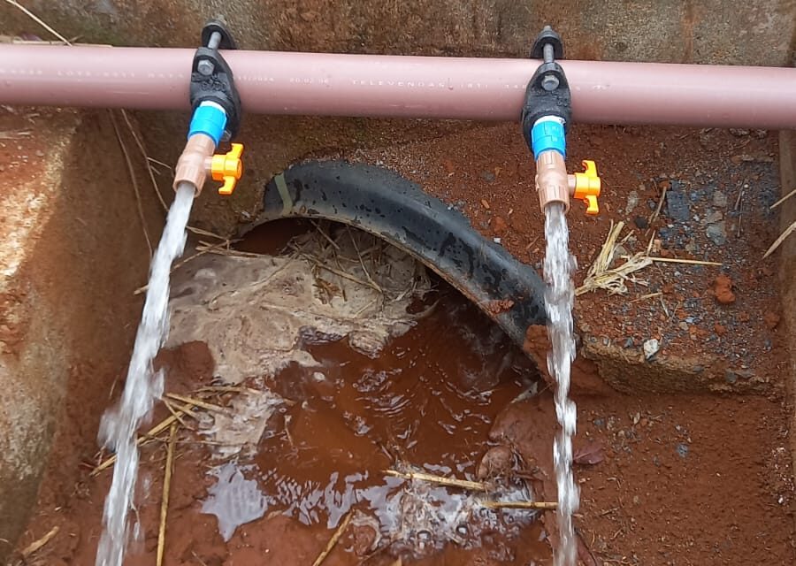 SAAE Formiga conclui obra que reforça o abastecimento de água no FIC e Balneário Mar de Minas