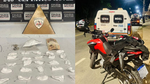 Divinópolis: motociclista é preso com drogas escondidas em frasco de vape