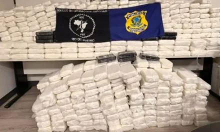 PRF apreende 815 quilos de cocaína com embalagem falsificada no Rio