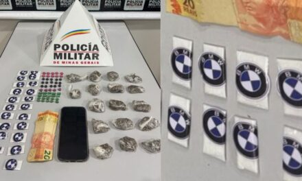 Adolescentes são apreendidos com drogas em Nova Serrana