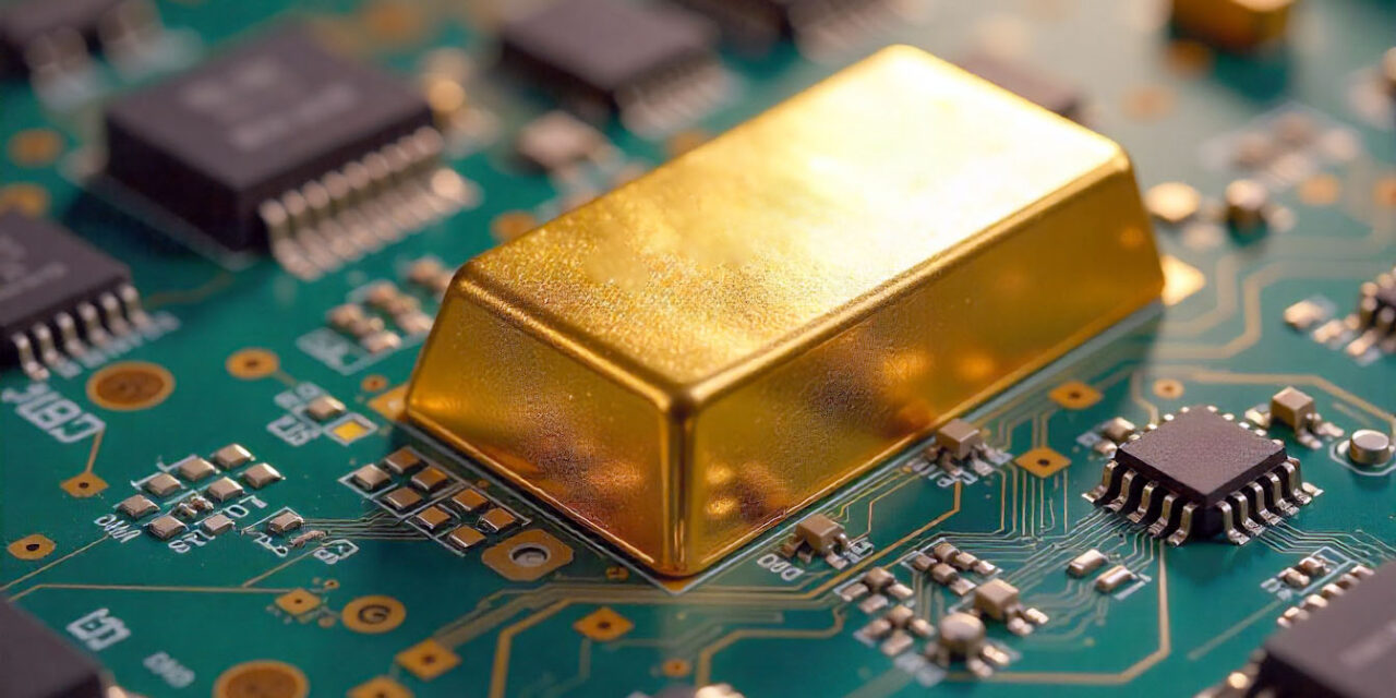 E por falar em eletrônica… Novo método transforma lixo eletrônico em ouro de alta pureza com enorme retorno financeiro